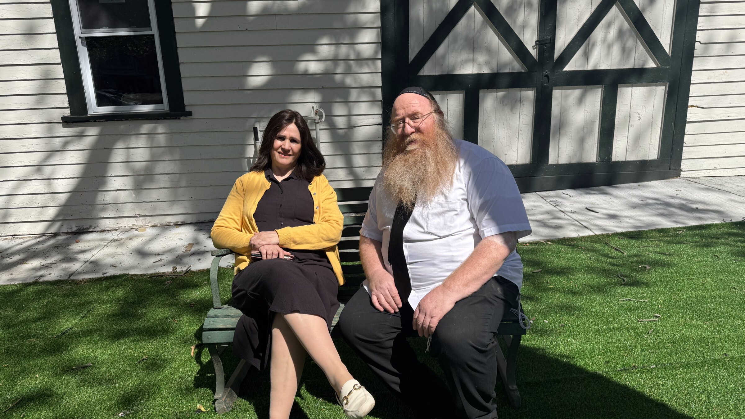 Chana and Zalman Liberow, the couple behind Chabad of Flatbush. 