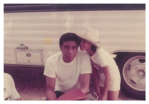 The author and her father, Richard Pryor.