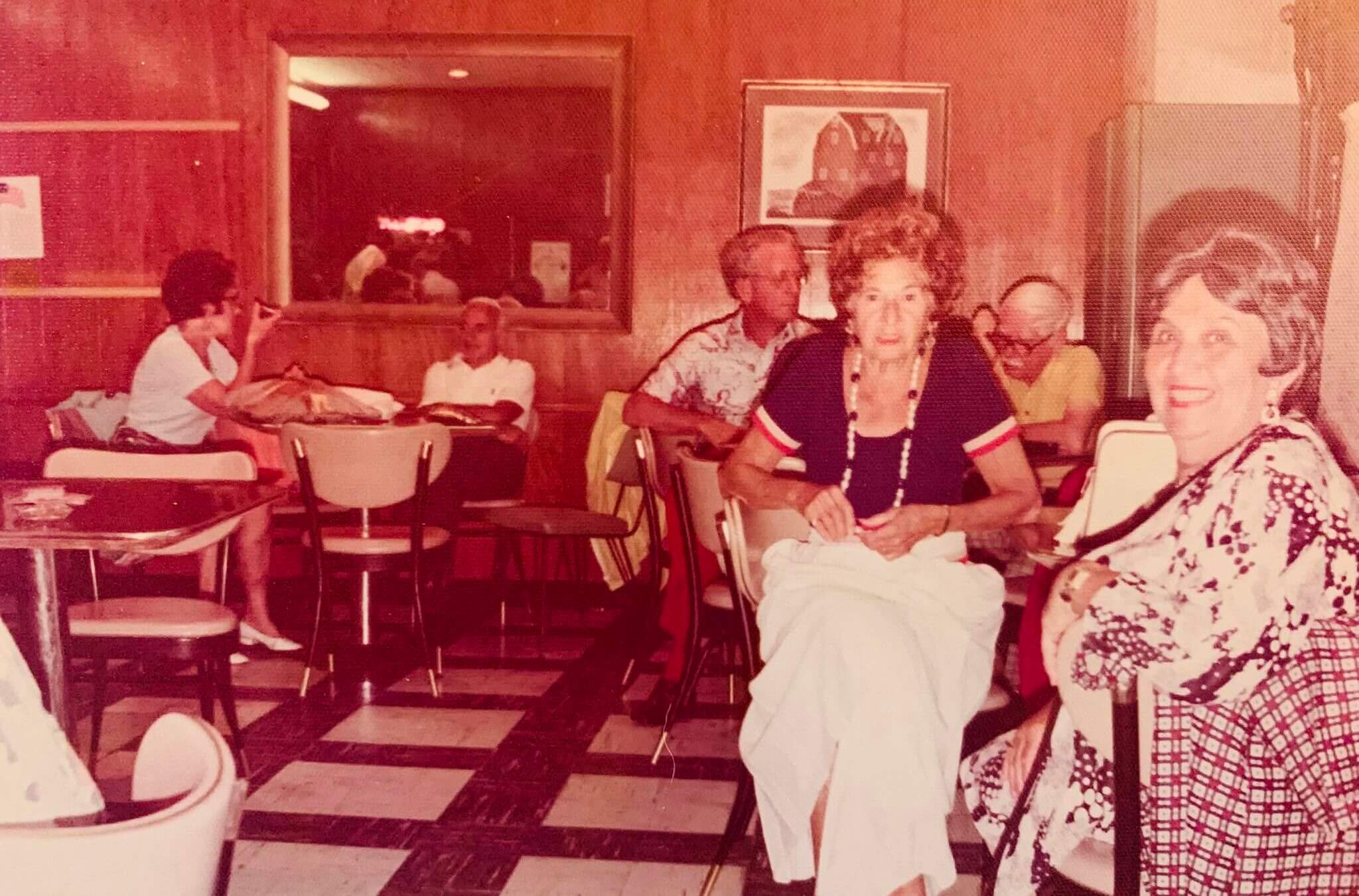 The card room at Sunny Oaks in Woodridge, N.Y.
