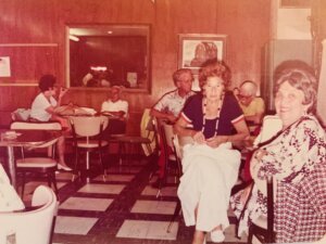 The card room at Sunny Oaks in Woodridge, N.Y.