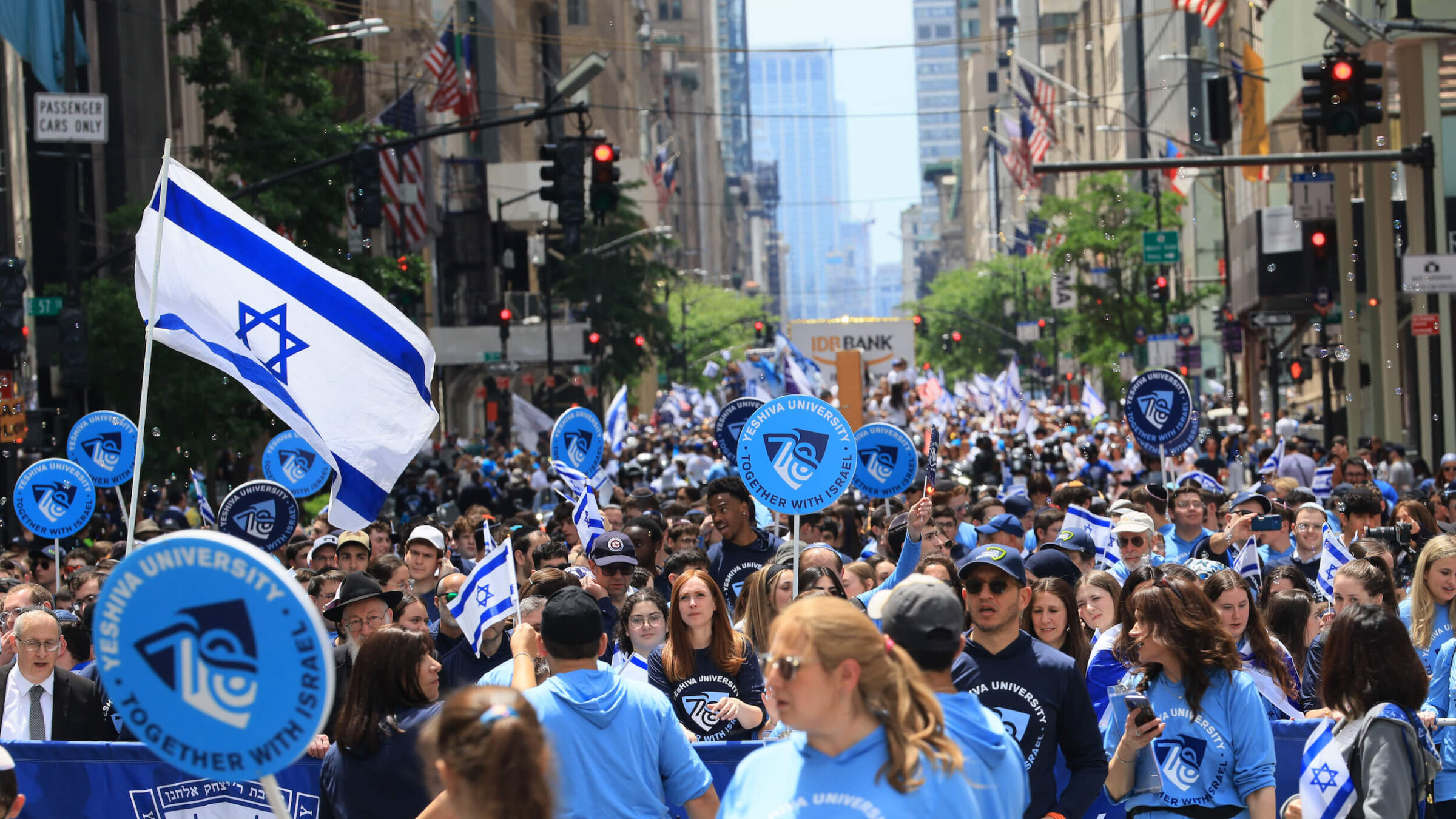 New York City's annual Israel Day Parade in New York City on May 31, 2026.