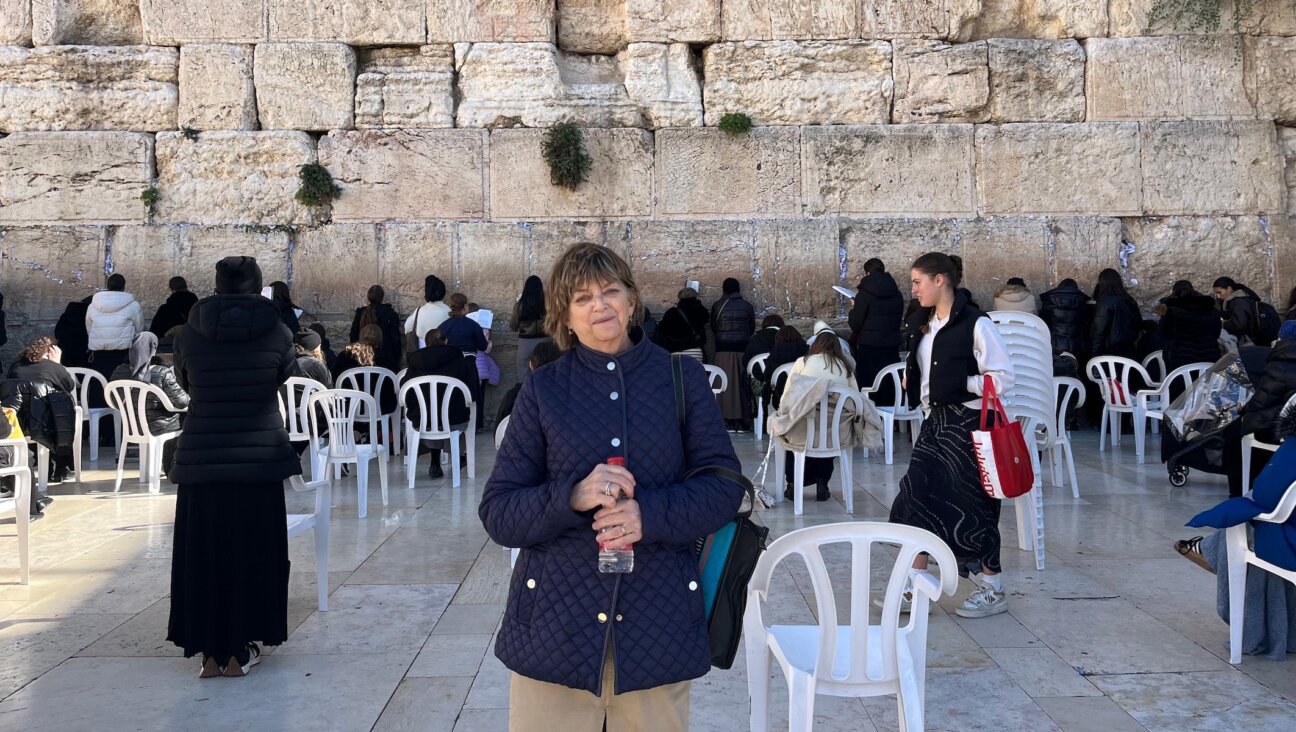 Cara Trager at the Western Wall in Jerusalem in January 2026. (Courtesy of Rachel Sales)